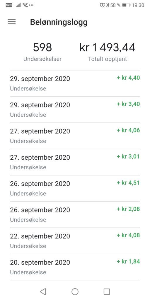 google belønninger app